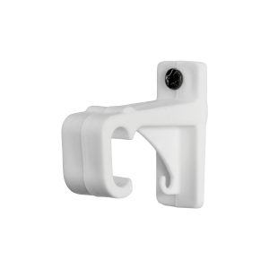 CURTAIN TRACK PLASTIC SINGLE BRACKET