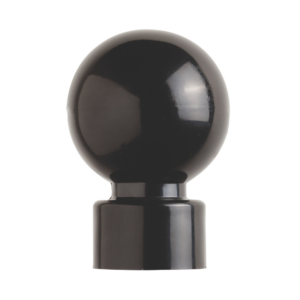 25mm Ball Finial Black