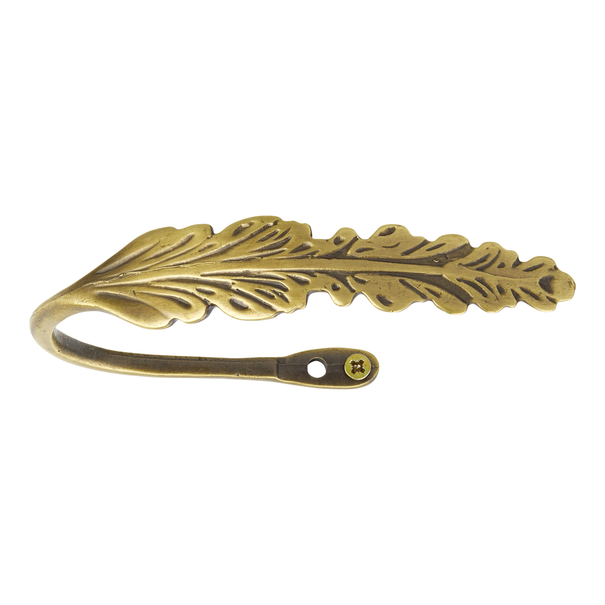 Holdback Leaf U-Arm Brushed Bronze - Image 2