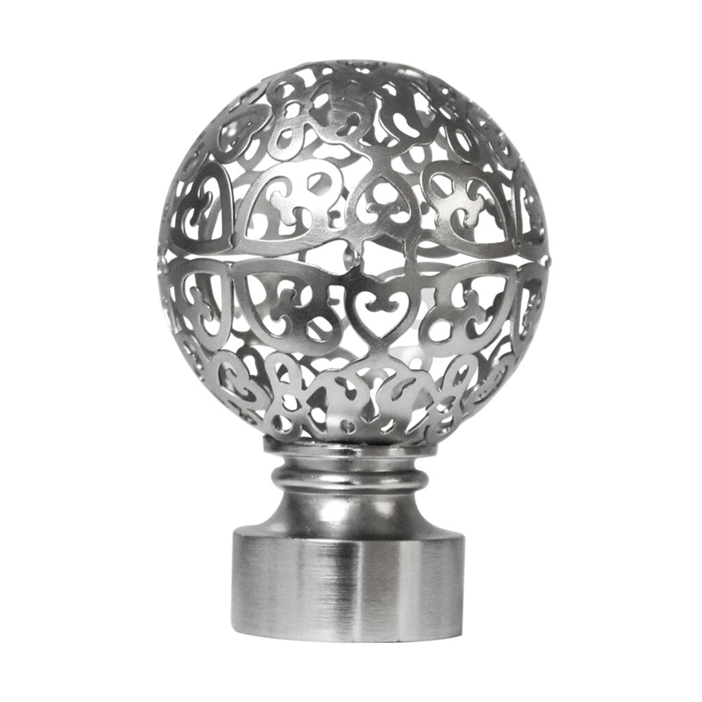 Curtain Rod Accessories • Finials, Rings & Brackets • Decorland : Decorland