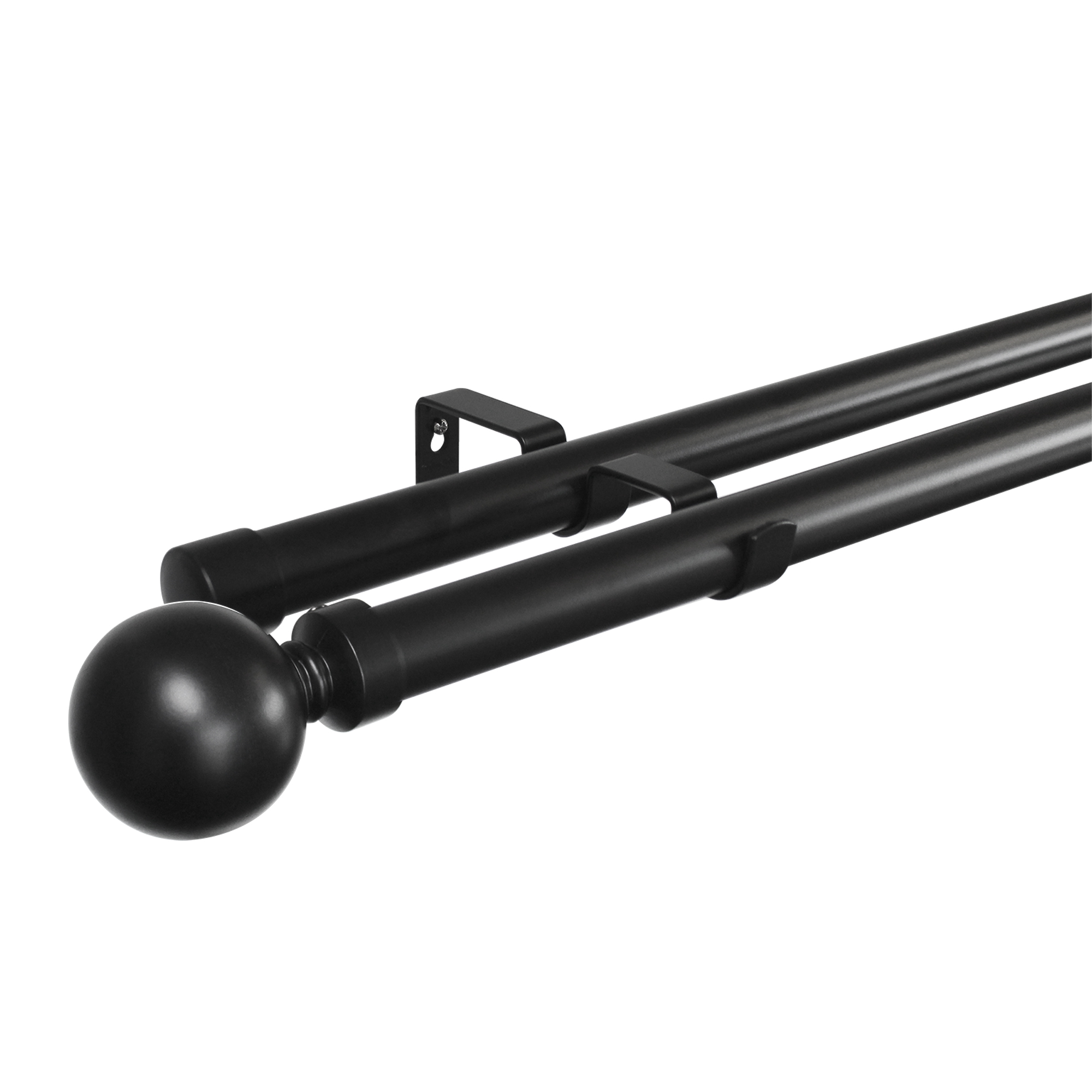 28-32MM DOUBLE EXPANDING STEEL ROD SET BLACK 2.6M-5.0M - Image 2