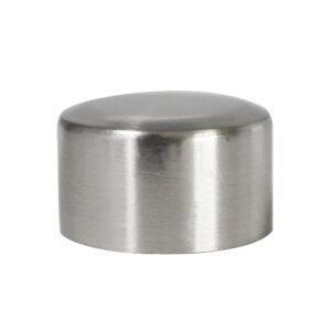32MM END CAP FINIAL SILVER