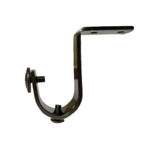25mm Steelrod Ceiling Bracket Brushed Bronze