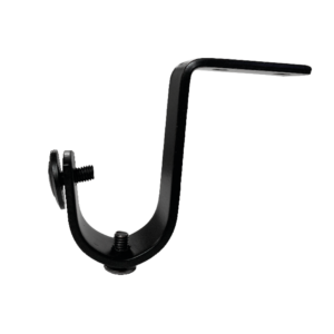 25mm Steelrod Ceiling Bracket Black