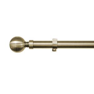 25-28MM EXPANDING STEEL ROD SET BRUSHED BRONZE 2.2M-4.0M