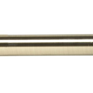 32mm Steel Curtain Rod Solution | Brushed Bronze