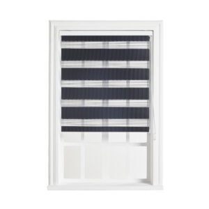 Zebra Roller Blind | Dark Grey