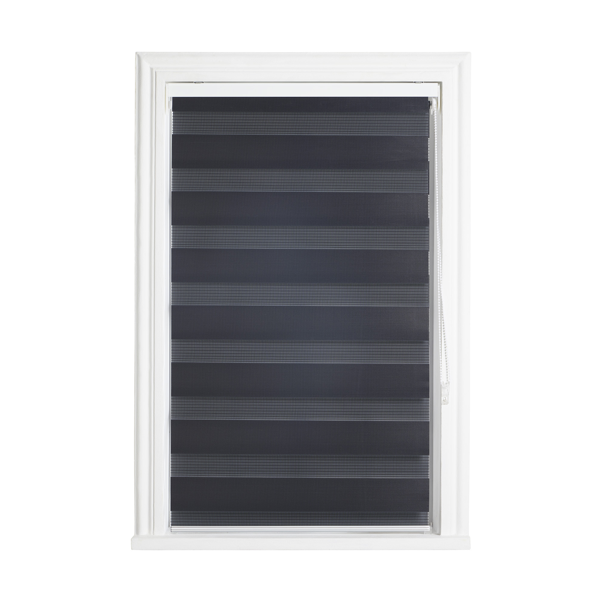 Zebra Roller Blind | Dark Grey