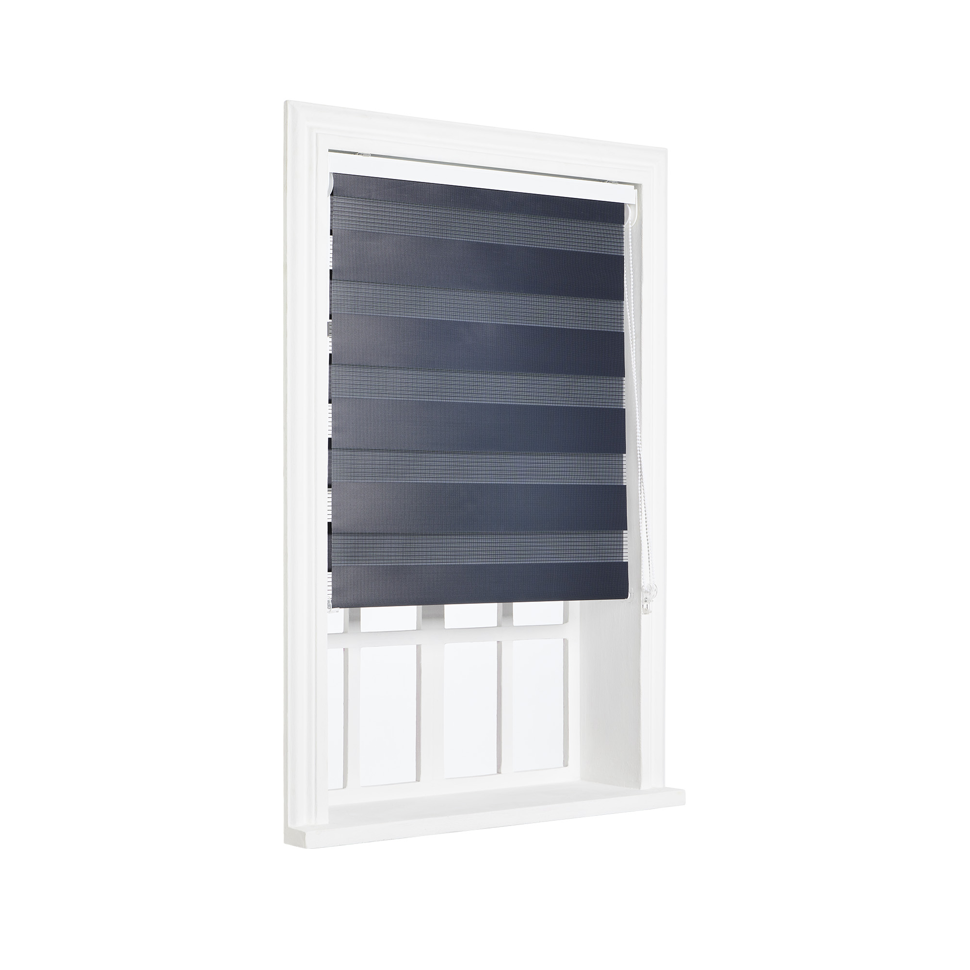 Zebra Roller Blind | Dark Grey