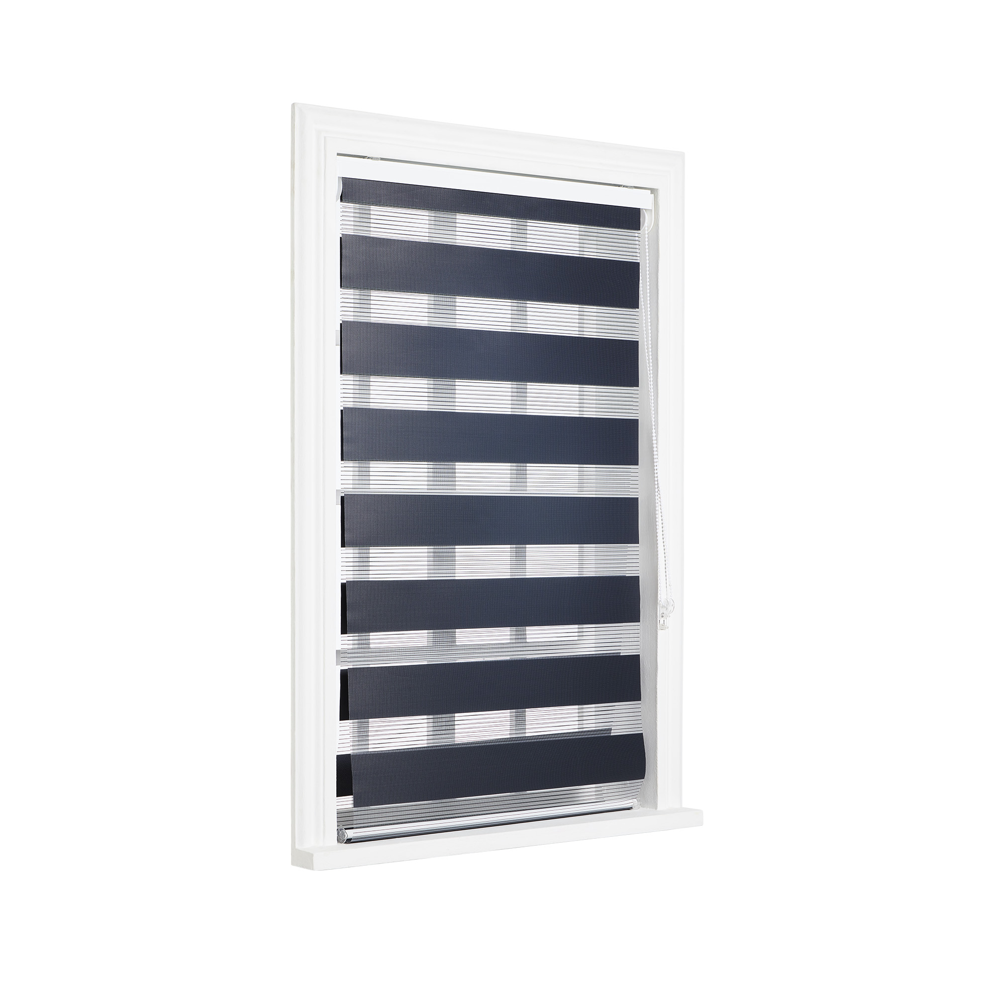 Zebra Roller Blind | Dark Grey