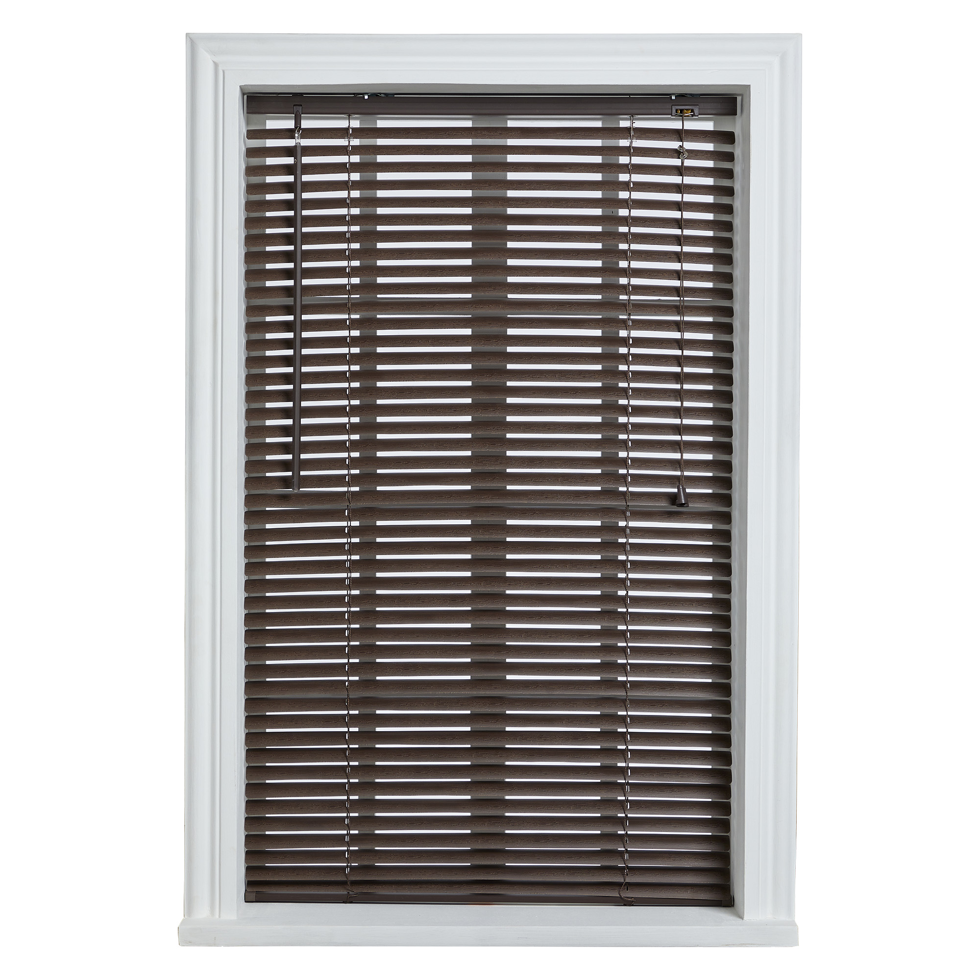 25mm PVC Venetian Textured Blind Espresso - Image 3